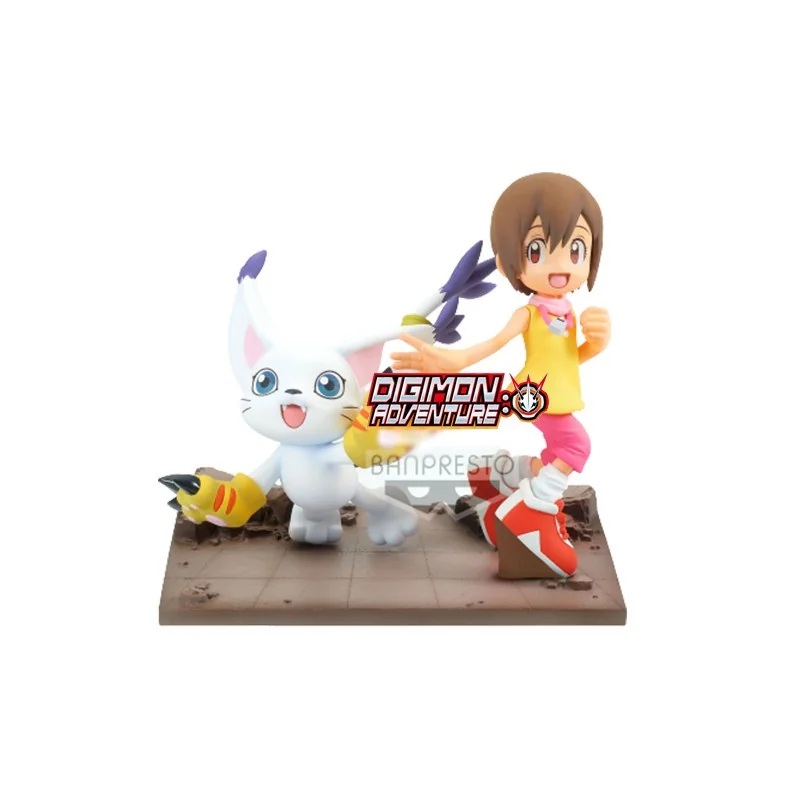 Digimon Adventure Dxf Adventure Archives Hikari & Tailmon 12cm – W94 Figurine