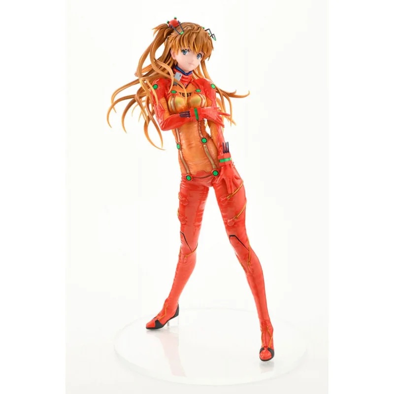 Evangelion 2.0 You Can (Not) Advance statuette 1/4 Asuka Shikinami Langley Test Plugsuit Smile Ver. 40cm