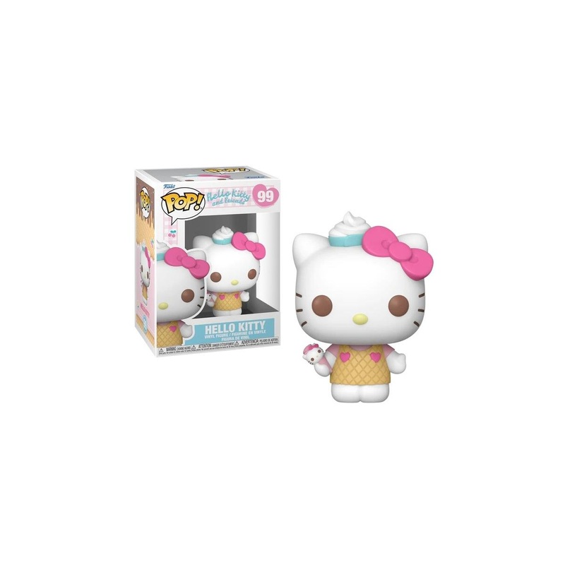 HELLO KITTY – POP Sanrio No. 99 – Hello Kitty with ice cream Pop figures