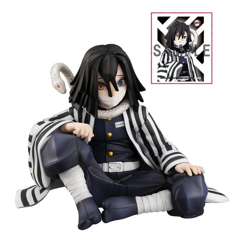 Demon Slayer Kimetsu no Yaiba PVC Statue GEM Iguro-san Palm Size Deluxe Version 7 cm Figurine