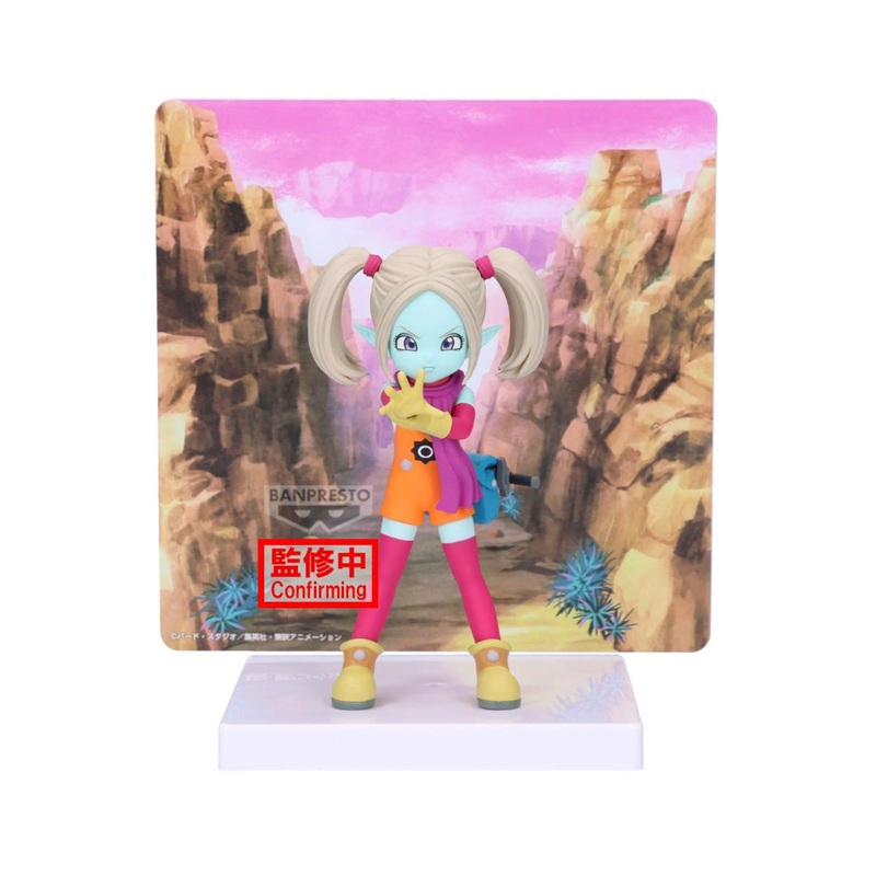 DRAGON BALL DAIMA – Panzy – figure Figure with Panel 13cm Figurine