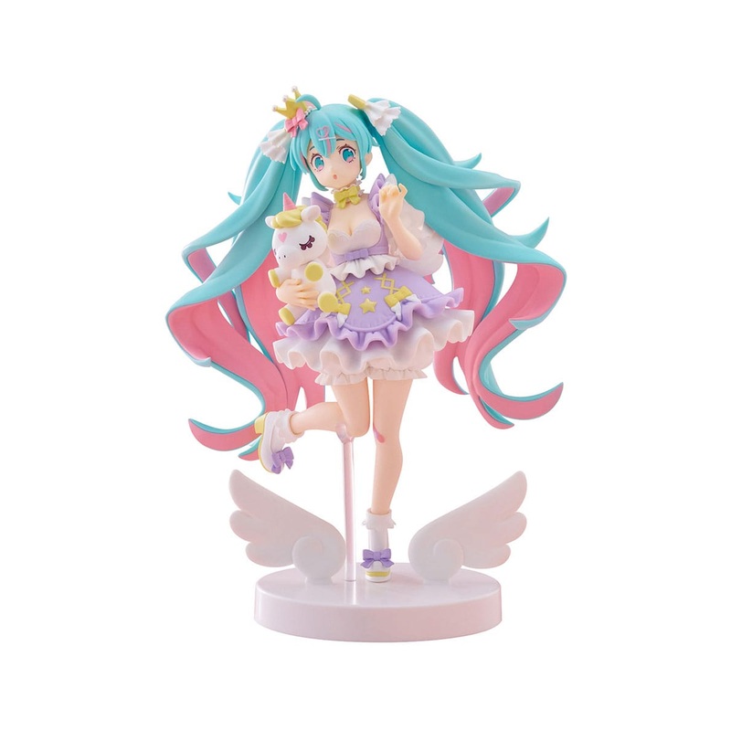 Hatsune Miku Tenitol Hatsune Miku Yumekawa Princess Lavender Ver. 21cm