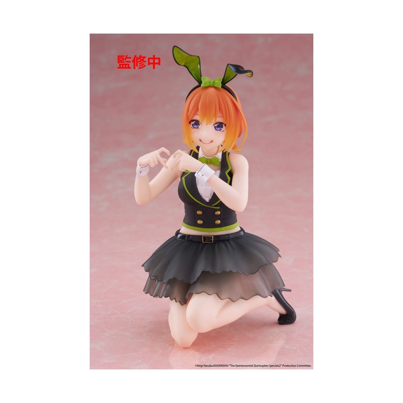 The Quintessential Quintuplets 3 – PVC Statuette Desktop Cute Figure Yotsuba Nakano (Bunny Ver.) 13 cm