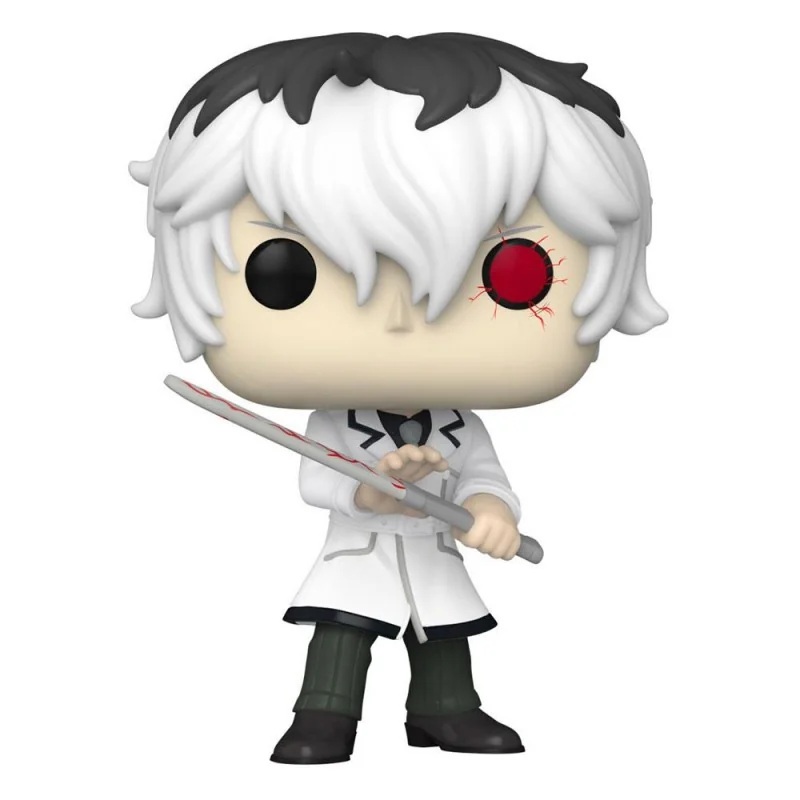 Tokyo Ghoul POP! Animation Vinyl Figure Ken Kaneki in White Outfit 9 cm Figurine