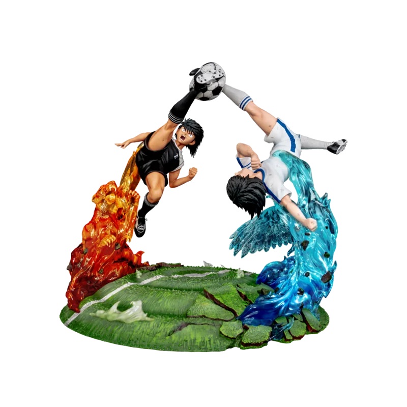 Captain Tsubasa – Tsubasa Ozora VS Kojiro Hyuga – Cartoon Kingdom 33cm Figurine