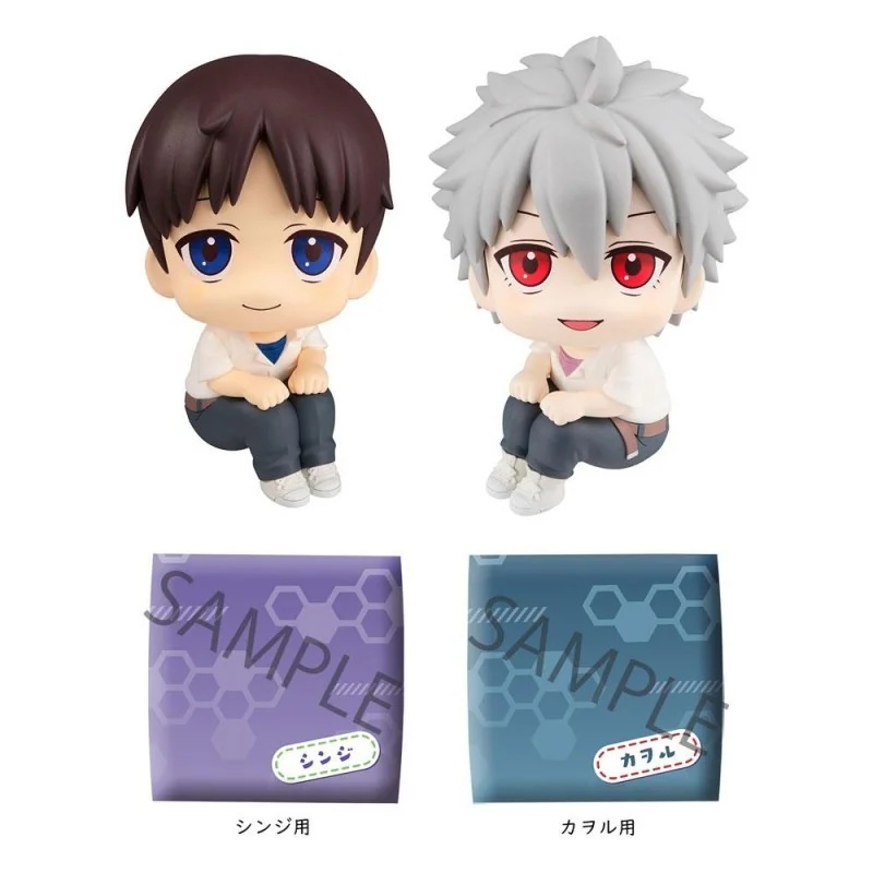 Evangelion: 3.0+1.0 Thrice Upon a Time PVC Figures Look Up Shinji Ikari & Kaworu Nagisa Limited Ver. 11cm