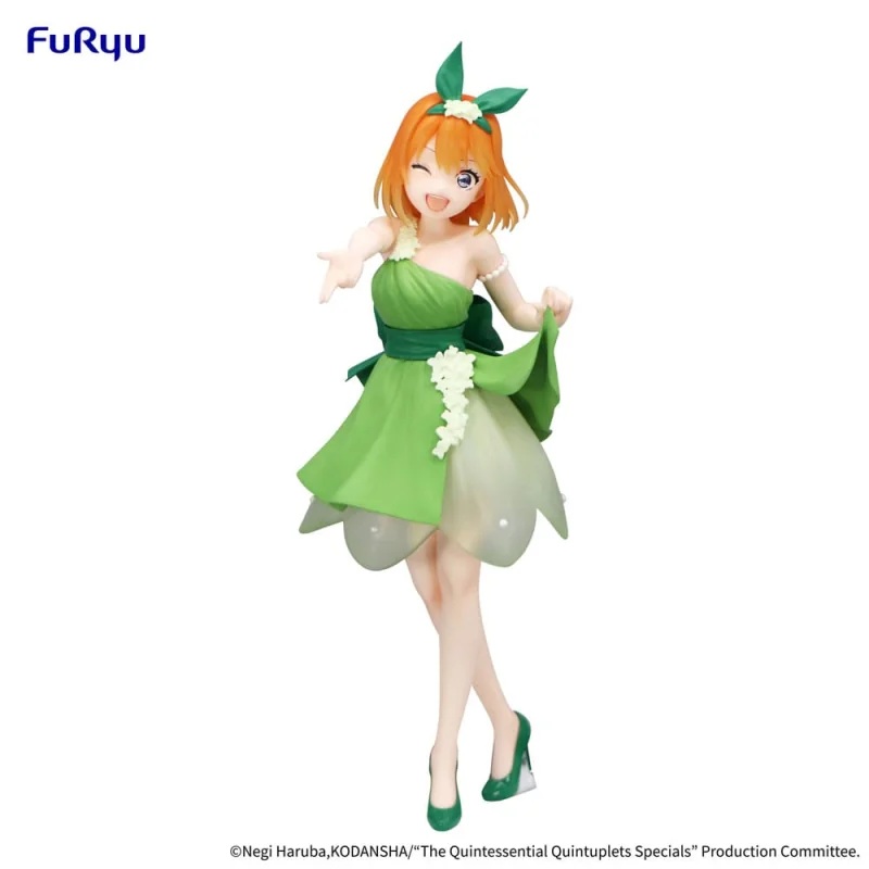 The Quintessential Quintuplets PVC statuette Trio-Try-iT Nakano Yotsuba Pastel Dress Ver. 22cm