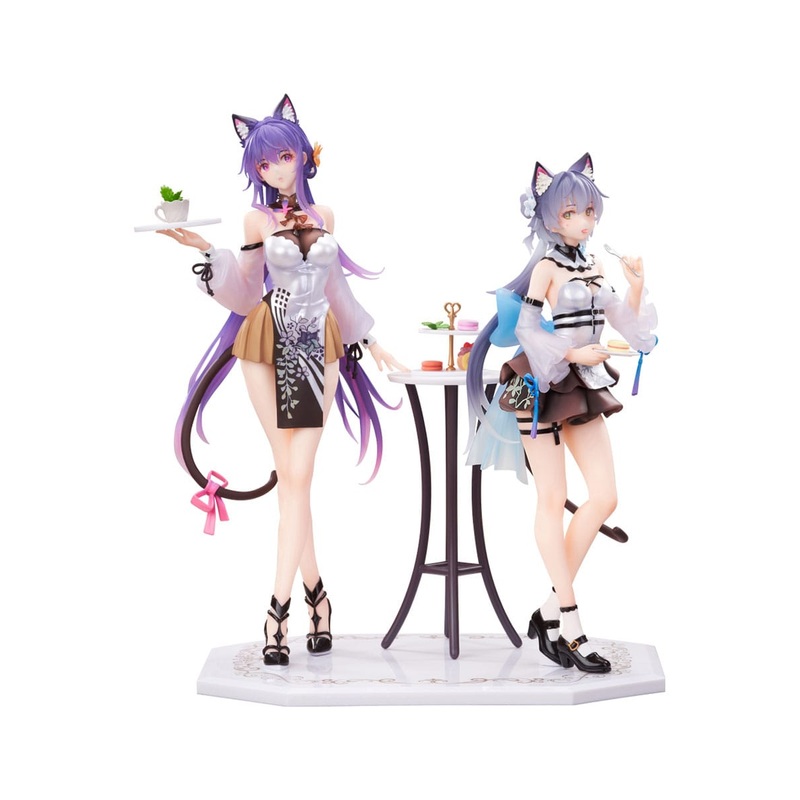 VSinger Luo Tianyi & Mo Qingxian pack 2 statuetten 1/7 Luo Tianyi & Mo Qingxian Tea Time Melody Ver.