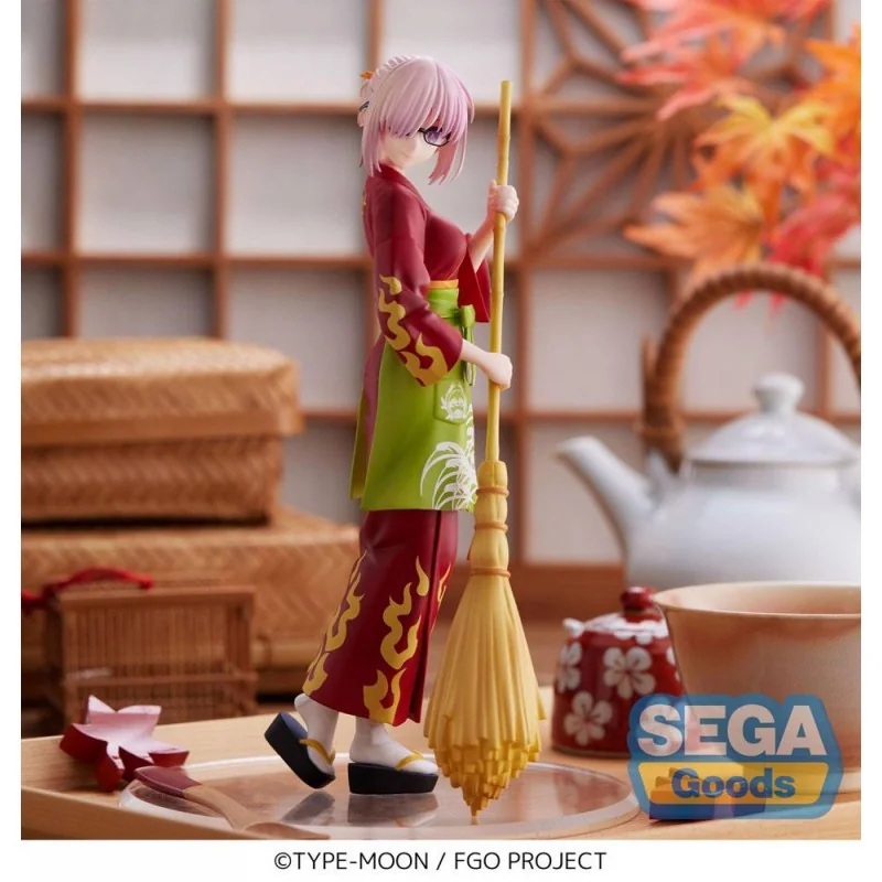 Fate/Grand Order PVC Figure SPM Mash Kyrielight Enmatei Coverall Apron 21 cm Figurine