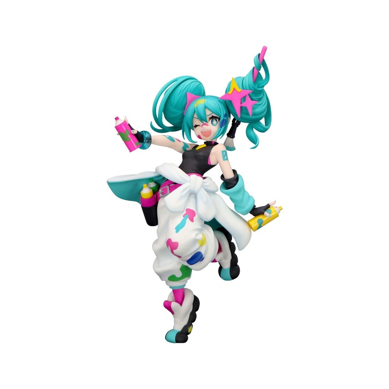 Hatsune Miku -Trio-Try-iT Miku Paint Girl 19 cm Figurine