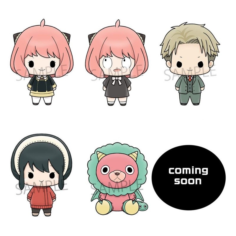 Spy x Family Chokorin Mascot Series pack 6 trading figures Vol. 1 5cm Figurine