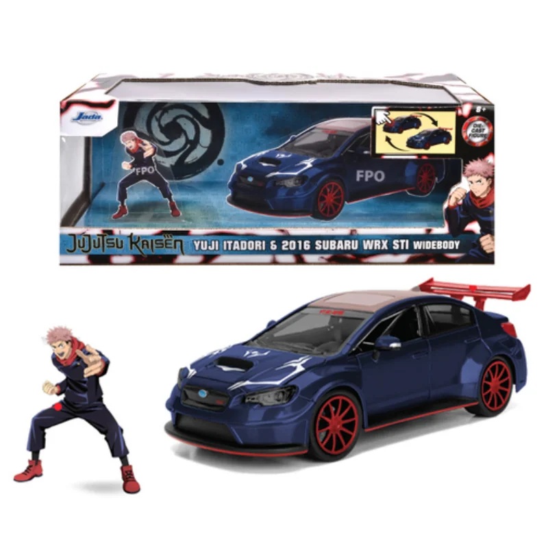 JUJUTSU KAISEN – Yuji Itadori & 2016 Subaru WRX STI Widebody – 1:24 Figurine
