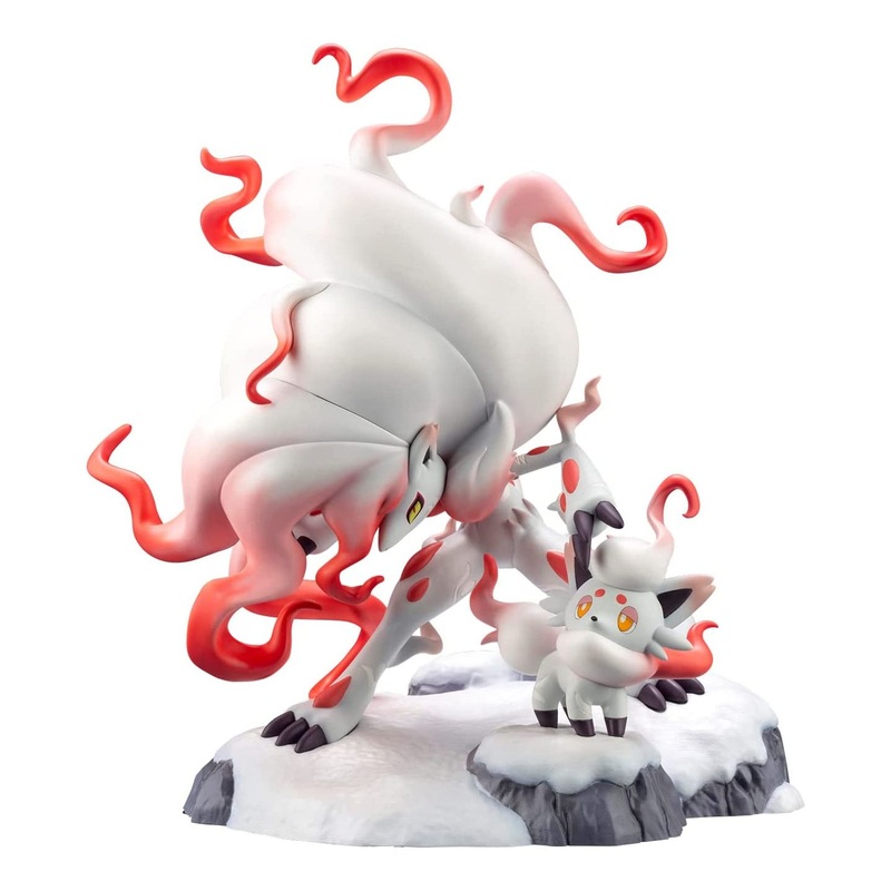 KOTOBUKIYA Pokemon Center – Hisuian Zorua & Zoroark Figure