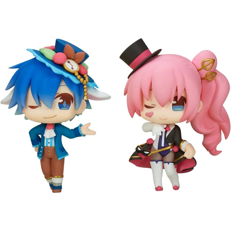 Piapro Characters – Trading Mini Figure Series – KAITO – Megurine Luka (Emontoys)