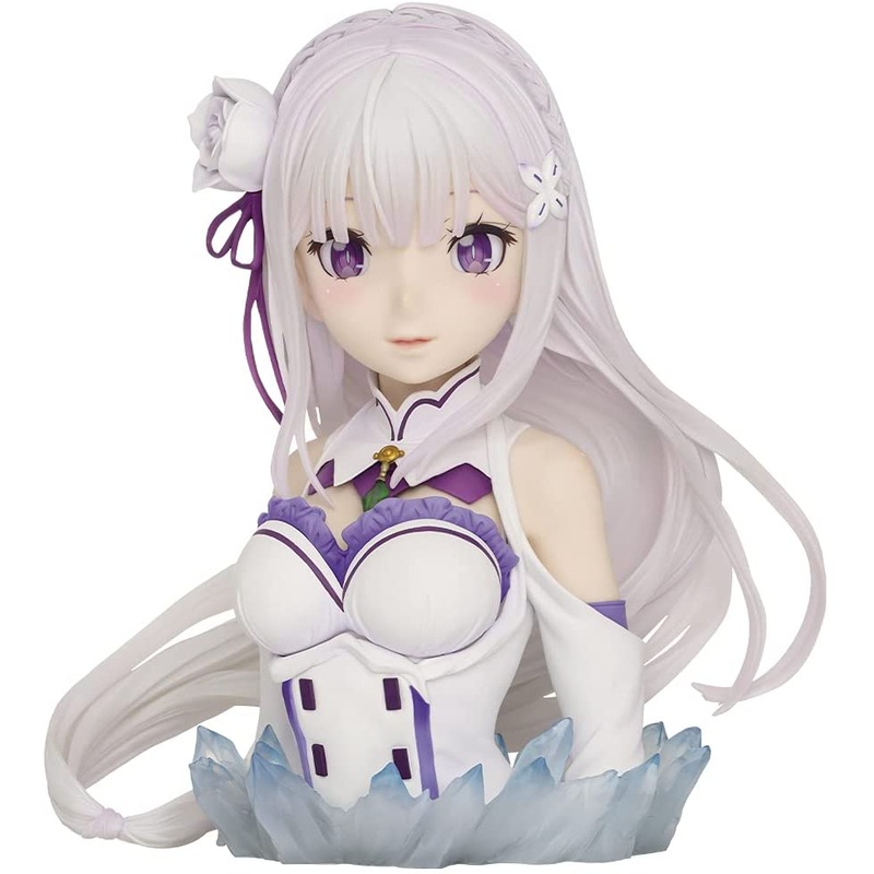 Re:Zero kara Hajimeru Isekai Seikatsu – Emilia – ArtScale Bust – Ichiban Kuji Re:Zero kara Hajimeru Isekai Seikatsu ~Anata, Seirei no Shukufuku ga Arimasu you ni~ – A Prize (Bandai Spirits)