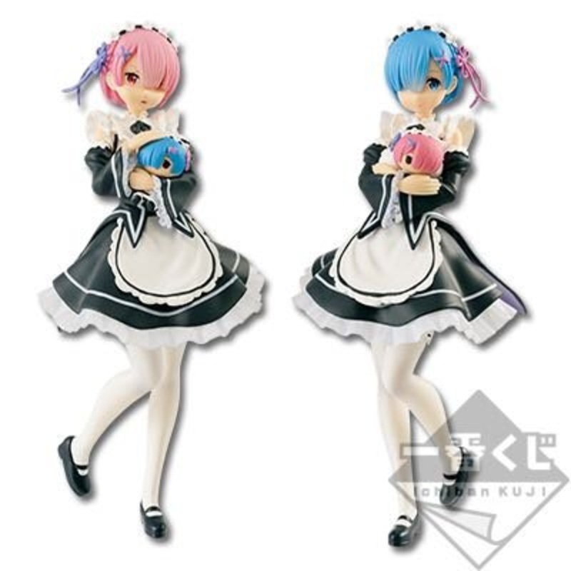 Re:Zero kara Hajimeru Isekai Seikatsu – Ram – Rem – Ichiban Kuji – Ichiban Kuji Re:Zero kara Hajimeru Isekai Seikatsu ~Happy Birthday Rem & Ram!~  – A Prize