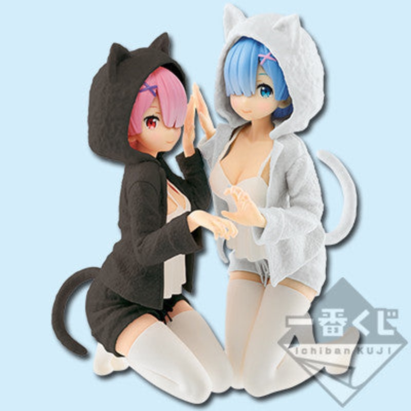 Re:Zero kara Hajimeru Isekai Seikatsu – Ram – Rem – Ichiban Kuji – Ichiban Kuji Re:Zero kara Hajimeru Isekai Seikatsu – Itsu demo Anata to Isshodayo – Nyanko Mode, Last One ver.