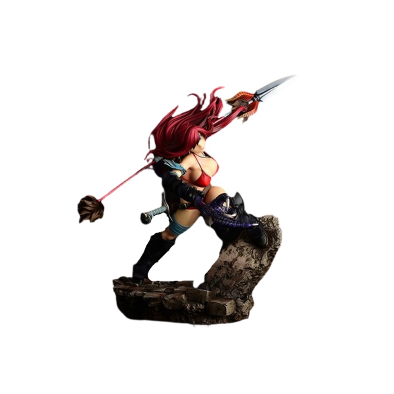 Fairy Tail – Erza Scarlet – 1/6 – the Kishi ver., Another Color :Black Armor: – December 2022 Re-release (Orca Toys)