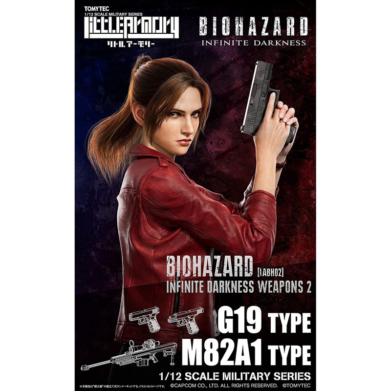 TOMYTEC – LittleArmory LABH02 BIOHAZARD: Infinite Darkness Weapons 2 Model Kit