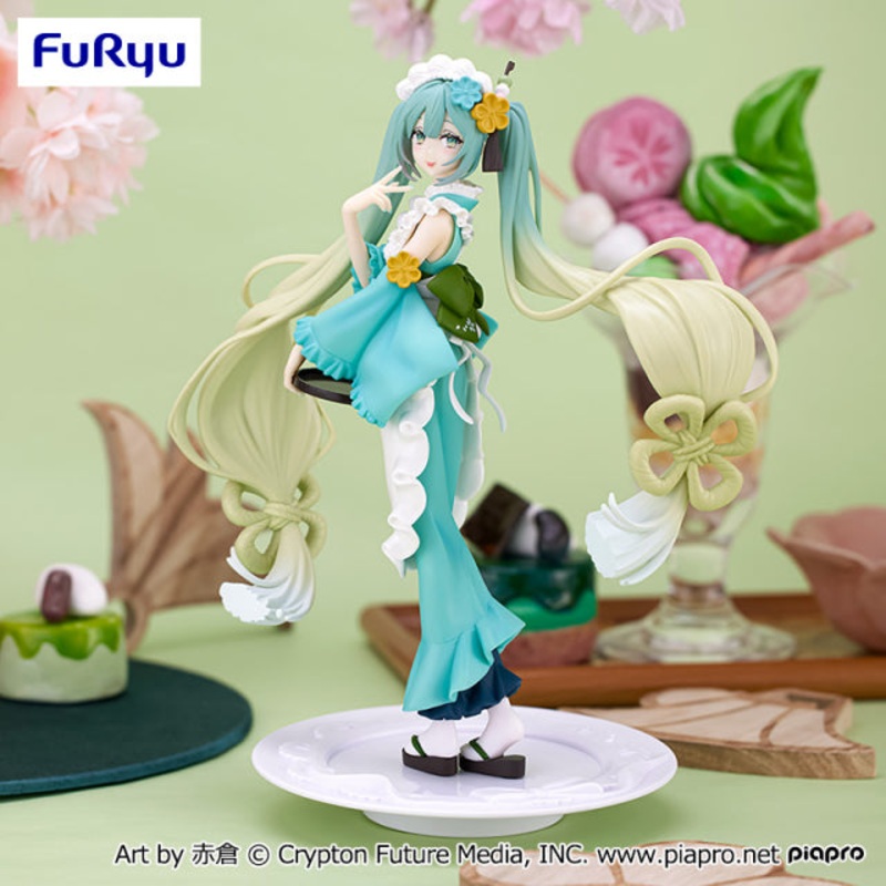 Vocaloid – Hatsune Miku – Excd Creative Figure Sweet Sweets – Matcha Parfait (FuRyu)