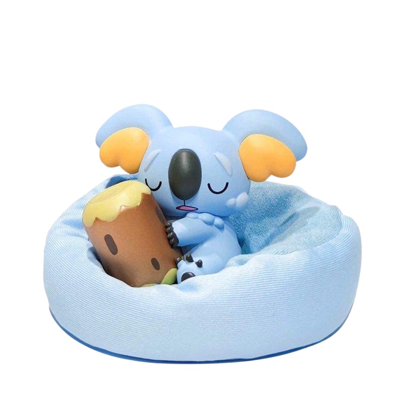 Pokemon Sleeping Komala Figure By Langbowang