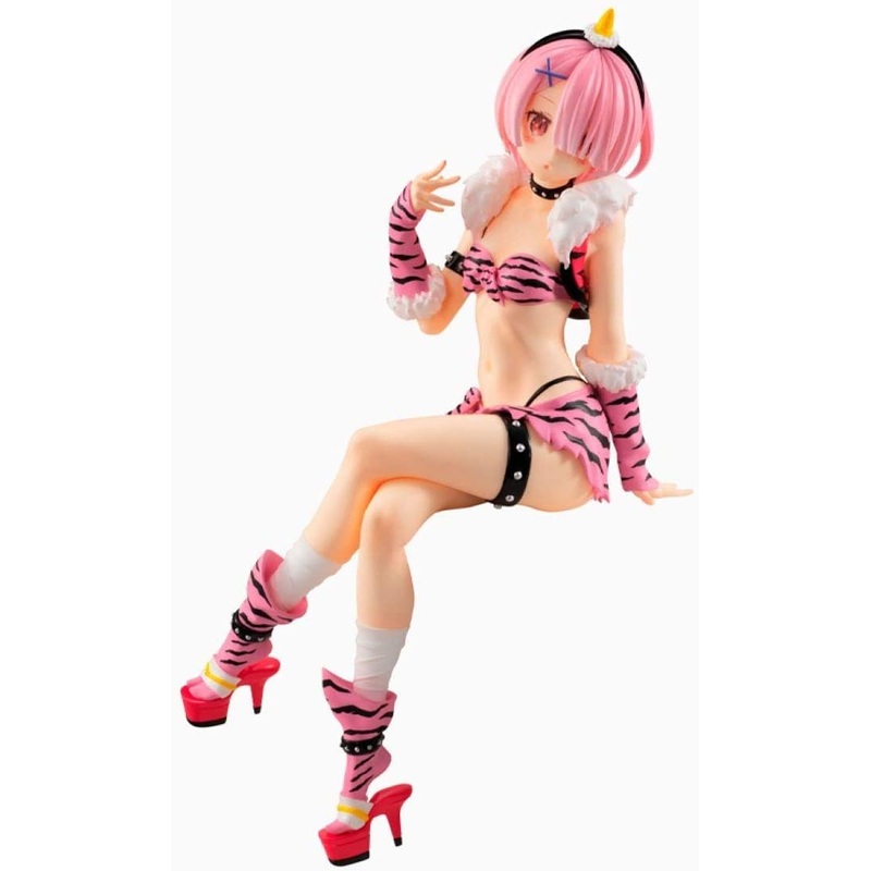 Re:Zero kara Hajimeru Isekai Seikatsu – Ram – Noodle Stopper Figure – Oni Ishou (FuRyu)