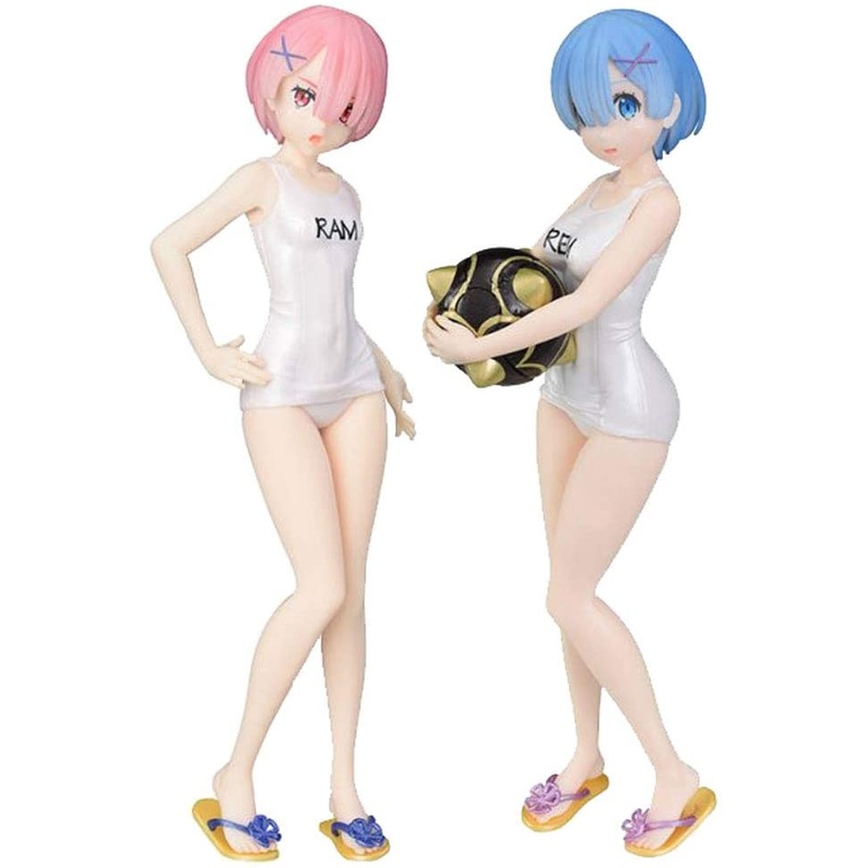 Re:Zero kara Hajimeru Isekai Seikatsu – Ram & Rem- PM Figure – WF Limited, Private-Beach Ver. (SEGA)