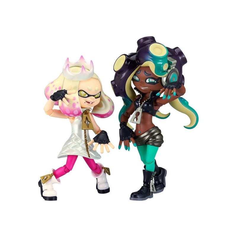 GOOD SMILE COMPANY figma  Tentacles (Splatoon/Splatoon 2) Action Figure Set