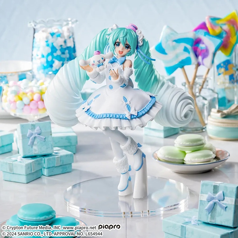Vocaloid – Hatsune Miku – Luminasta ~Hatsune Miku x Cinnamoroll White Dress Ver.~ (SEGA)