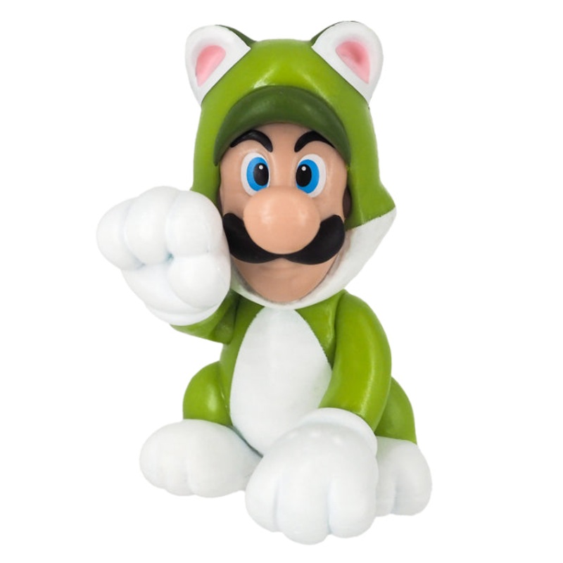 Super Mario – Cat Luigi FCM-018 – Figure Collection – San-ei Boeki