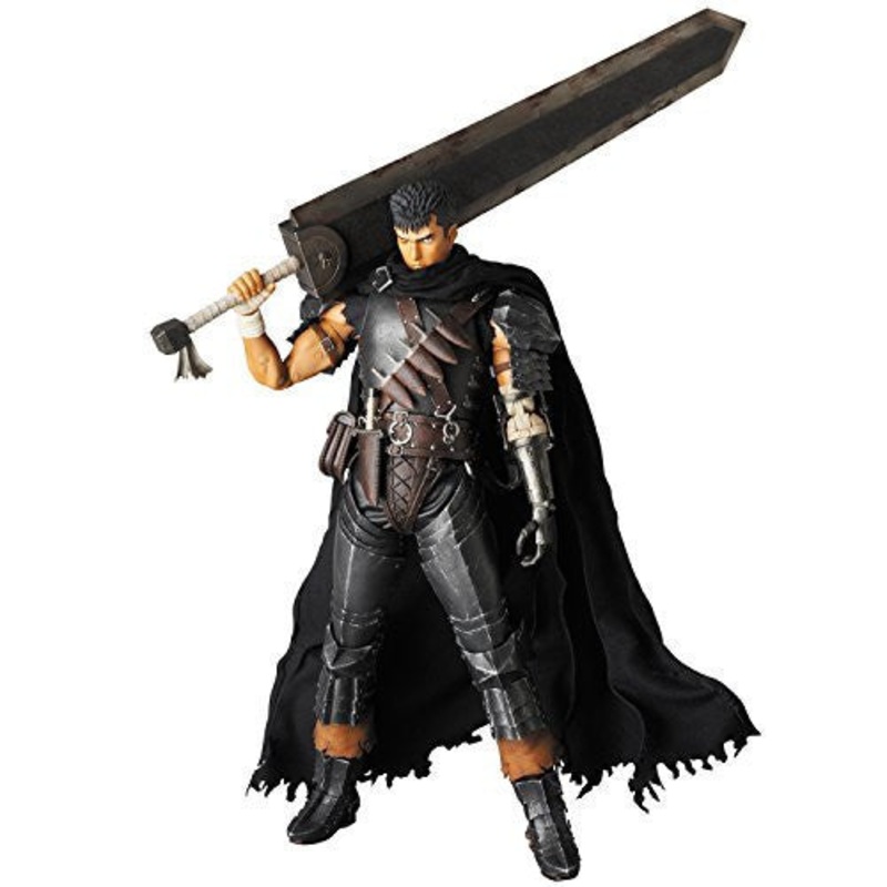Berserk – Guts – Real Action Heroes No.704 – 1/6 – The Black Swordsman Ver. (Medicom Toy)