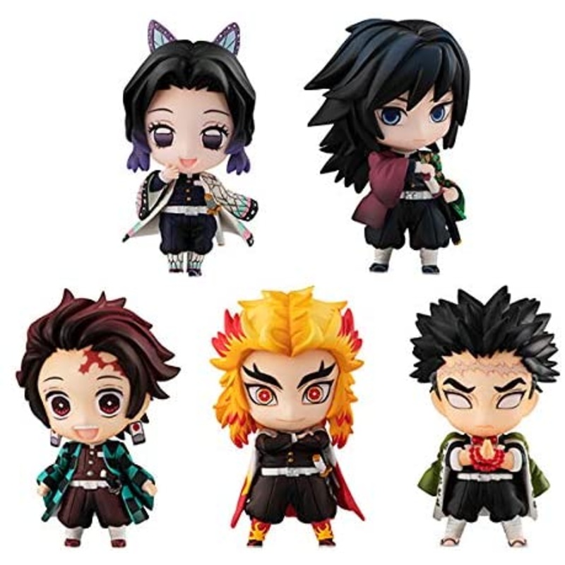 Demon Slayer – Kamado Tanjiro – Demon Slayer Tanjiro to Hashira-tachi Mascot Set A 2022-Re-release  (MegaHouse)