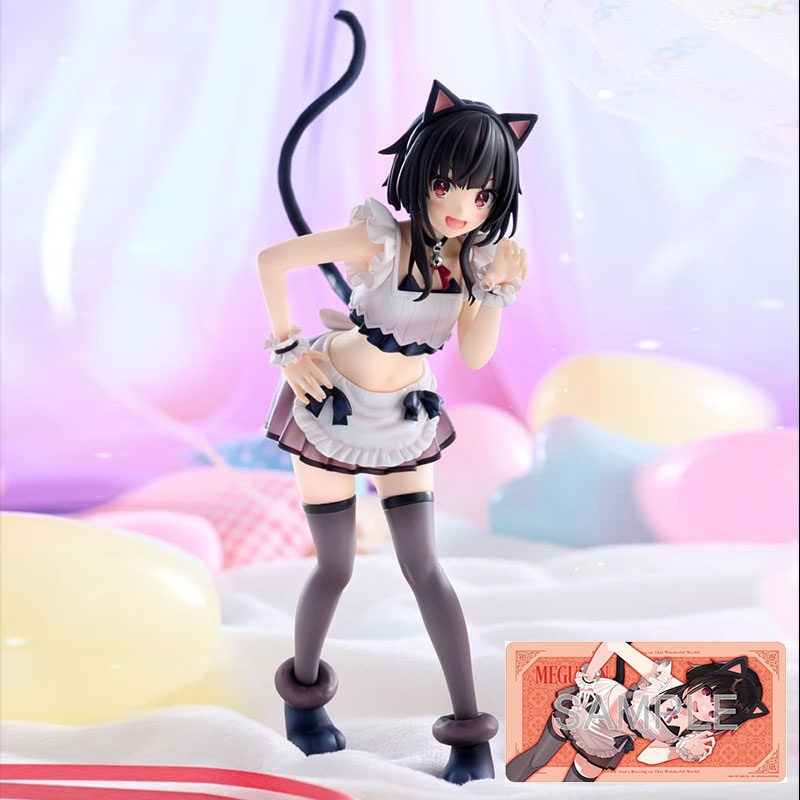 [Pre-Order] Kadokawa KonoSuba KD Colle Megumin (Light Novel Catgirl Ver.) Kadokawa Special Figure Set