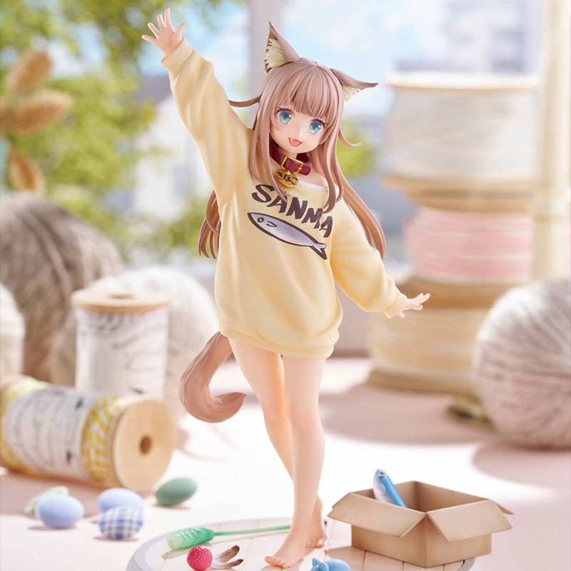 [Pre-Order] Golden Head My Cat is a Kawaii Girl Kinako (Play With Ver.) 1/6 Scale Figure