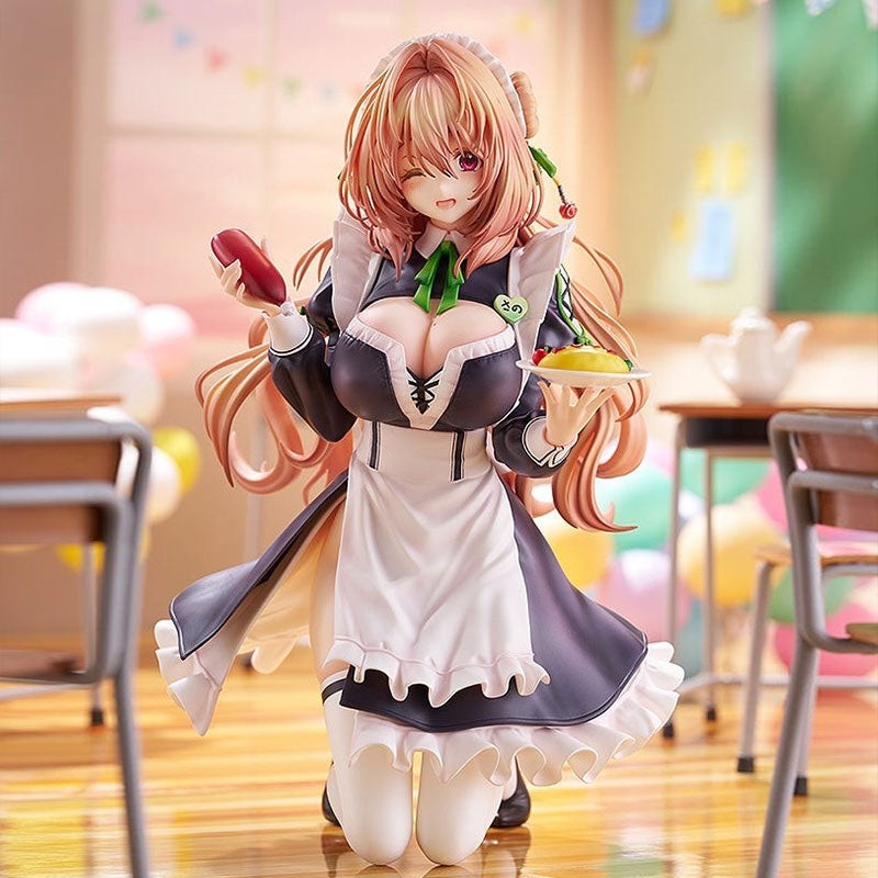 [Pre-Order] DMM Factory Piromizu Illustration Shy Girls in Love Maid Maison Hanikami Kanojo Sano Hiiragi 1/6 Scale Figure
