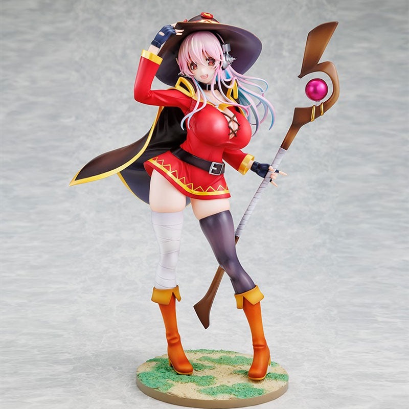 [Pre-Order] Kadokawa Nitroplus x KonoSuba KD Colle Super Sonico (Megumin Collaboration Ver.) 1/7 Scale Figure