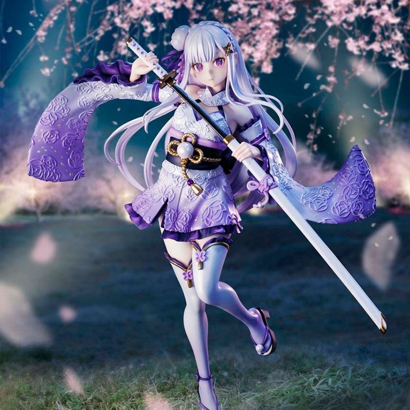 [Pre-Order] Kadokawa Re:Zero Starting Life in Another World KD Colle Emilia (Combat Outfit Ver.) 1/7 Scale Figure