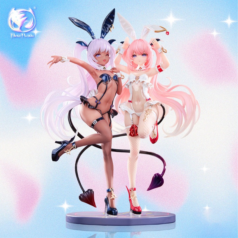 [Pre-Order] Bear Panda Tamano Kedama Illustration Lulumu & Kulomu 1/6 Scale Figure Set