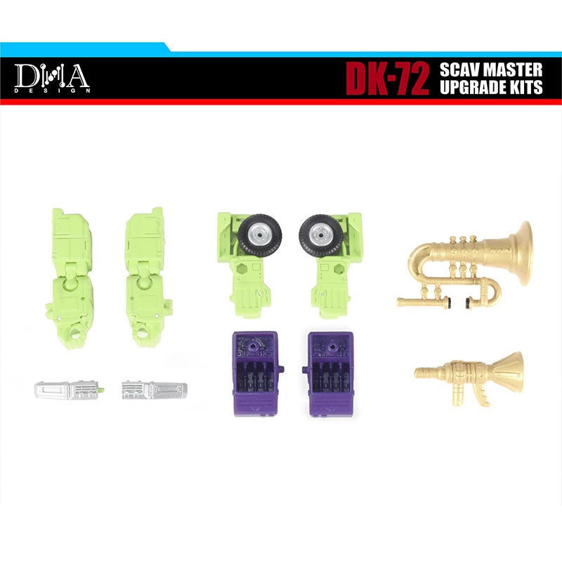 [Pre-Order] DNA Design DK-72 Upgrade Kits for Scavenger & Mixmaster