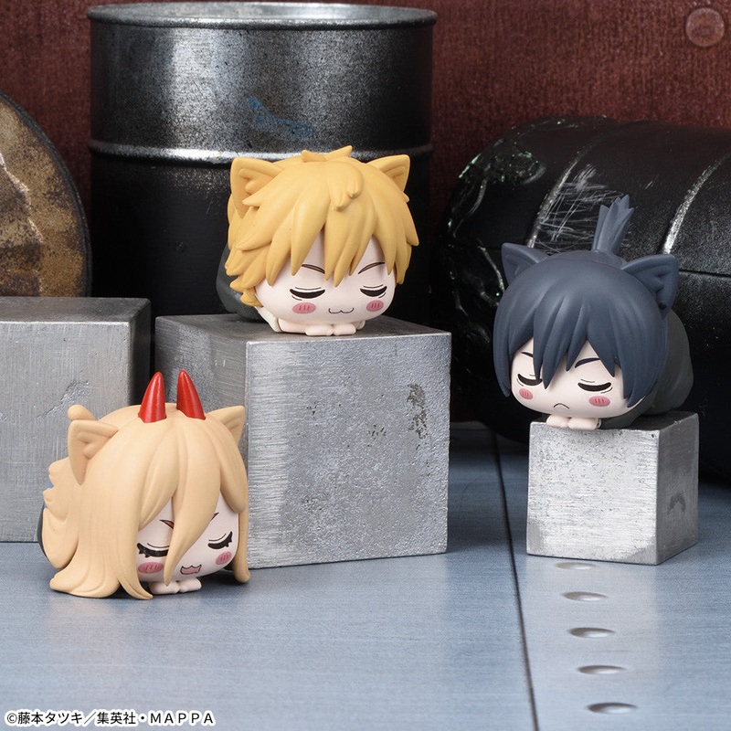 [Value set] Chainsaw Man Ohiruneko mini figure Denji & Power & Aki Hayakawa