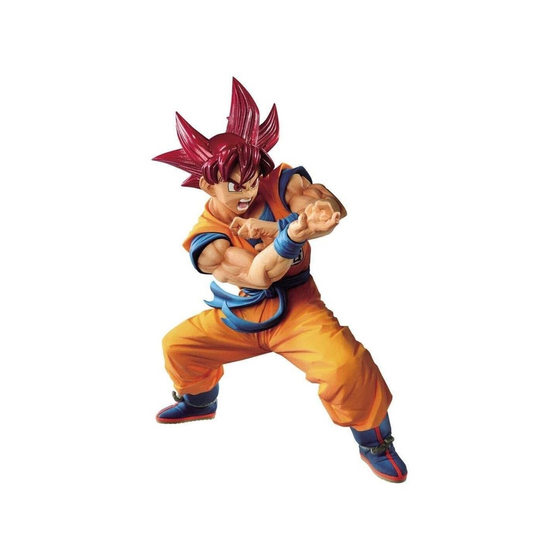 BANDAI Banpresto – DRAGON BALL Super BLOOD OF SAIYANS SPECIAL  Super Saiyan God Son Goku Figure