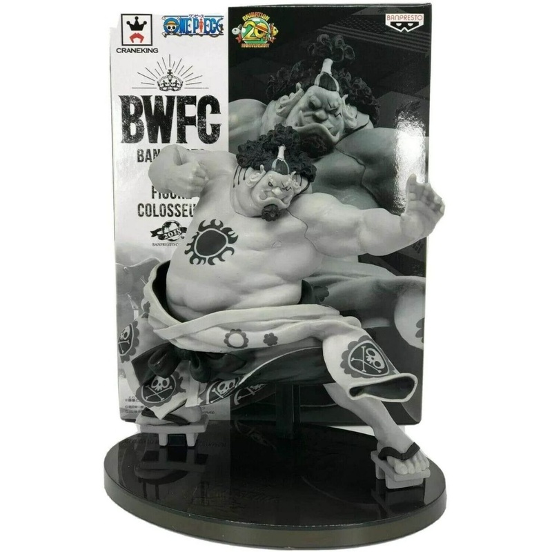 BANPRESTO BWFC – One Piece WORLD FIGURE COLOSSEUM2 vol.4 – Jimbei (ver.Monochrome) Figure