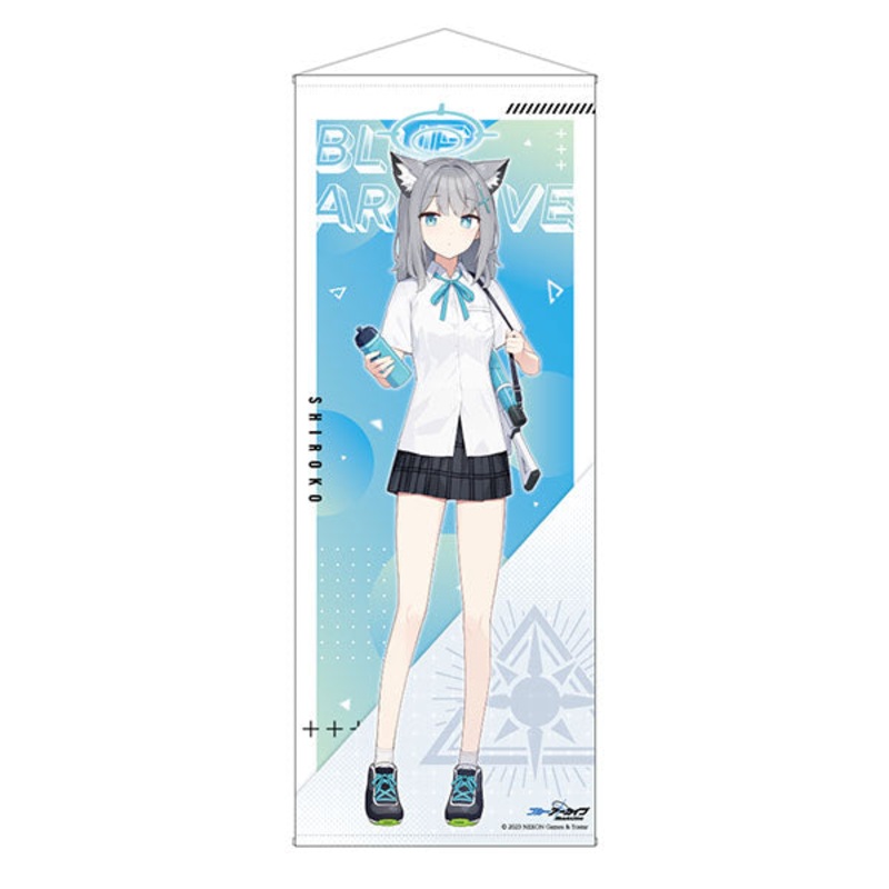 Blue Archive New Illustration Life-size Wall Scroll / Shiroko
