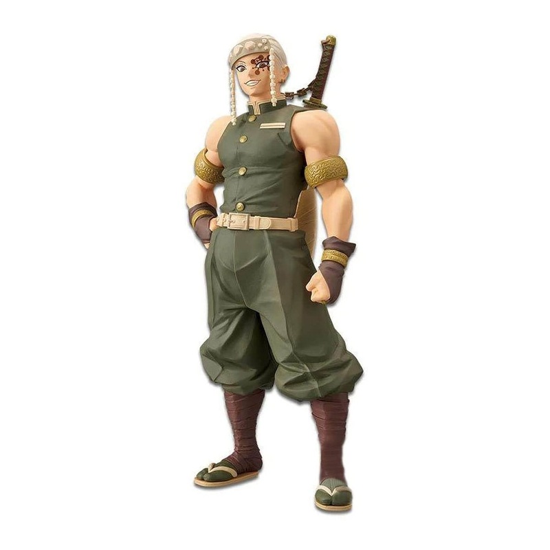 BANDAI Banpresto – Demon Slayer (Kimetsu no Yaiba) -Kizuna no Sou- vol.12 Tengen Uzui (Sepia Color) Figure