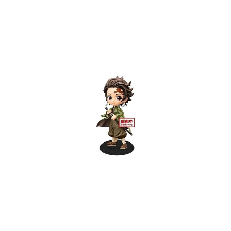 BANDAI Banpresto – Demon Slayer (Kimetsu no Yaiba) Q posket Tanjiro Kamado (Sepia Color)Figure