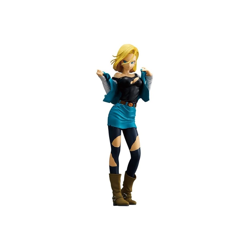 BANDAI Banpresto – Dragon Ball GLITTERGLAMOURS – Android 18 B Color Figure