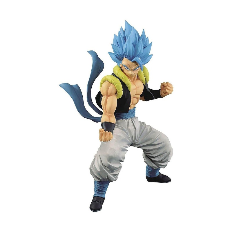 BANDAI Banpresto – DRAGONBALL Z DOKKAN BATTLE 5TH ANNIVERSARY FIGURE – Super Saiyan God Super Saiyan Gogeta Figure