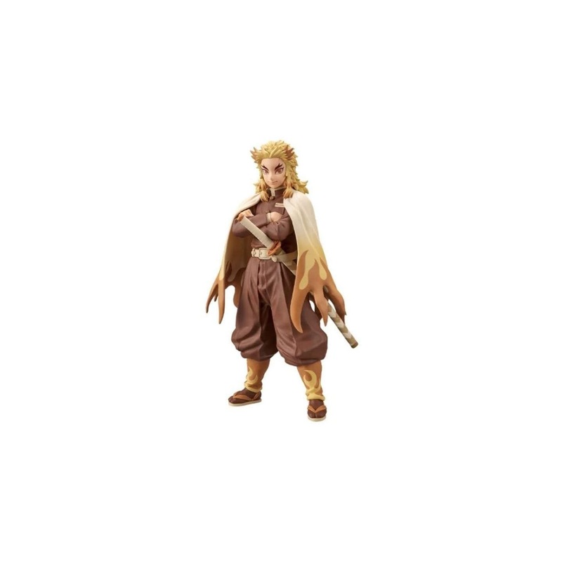 BANDAI Banpresto – Demon Slayer (Kimetsu no Yaiba) -Kizuna no Sou- vol.11 Kyjur Rengoku (Sepia Color) Figure
