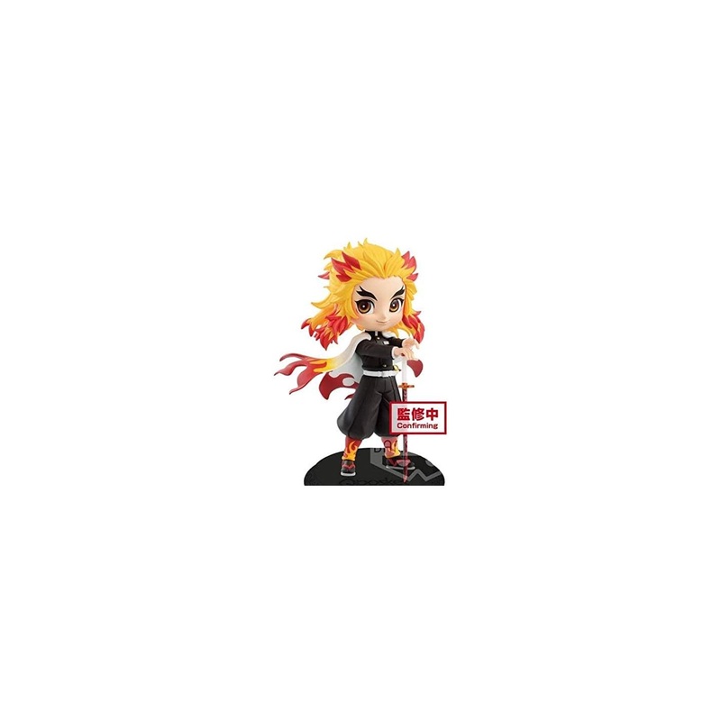 BANDAI Banpresto – Demon Slayer (Kimetsu no Yaiba) Q posket Kyjur Rengoku (Normal Color)Figure