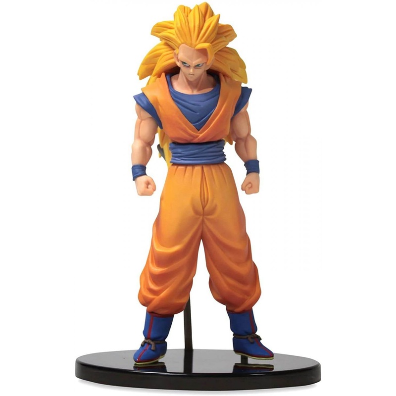 BANDAI Banpresto – Dragon Ball Heroes DXF Vol.1 with Card – Super Saiyan 3 Son Goku Figure